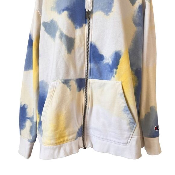 Champion Campus French Terry Tie Dye Zip-Up Hoodie - Picture 3 of 9